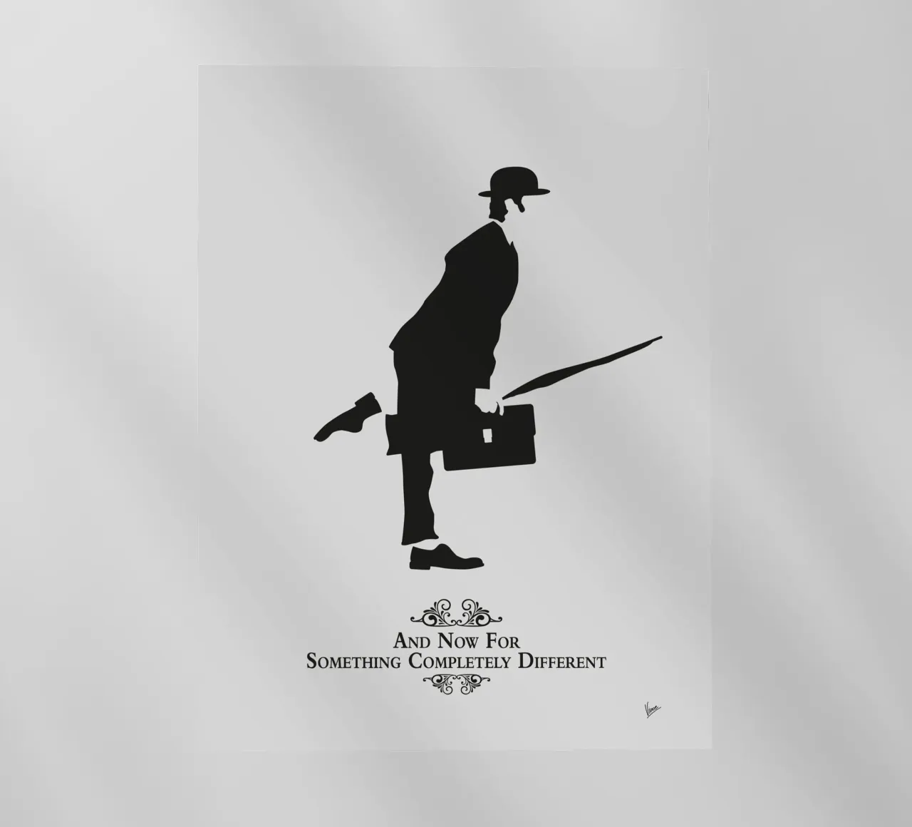 N02 The Ministry of Silly Walks pellicola backlit da Silly Art