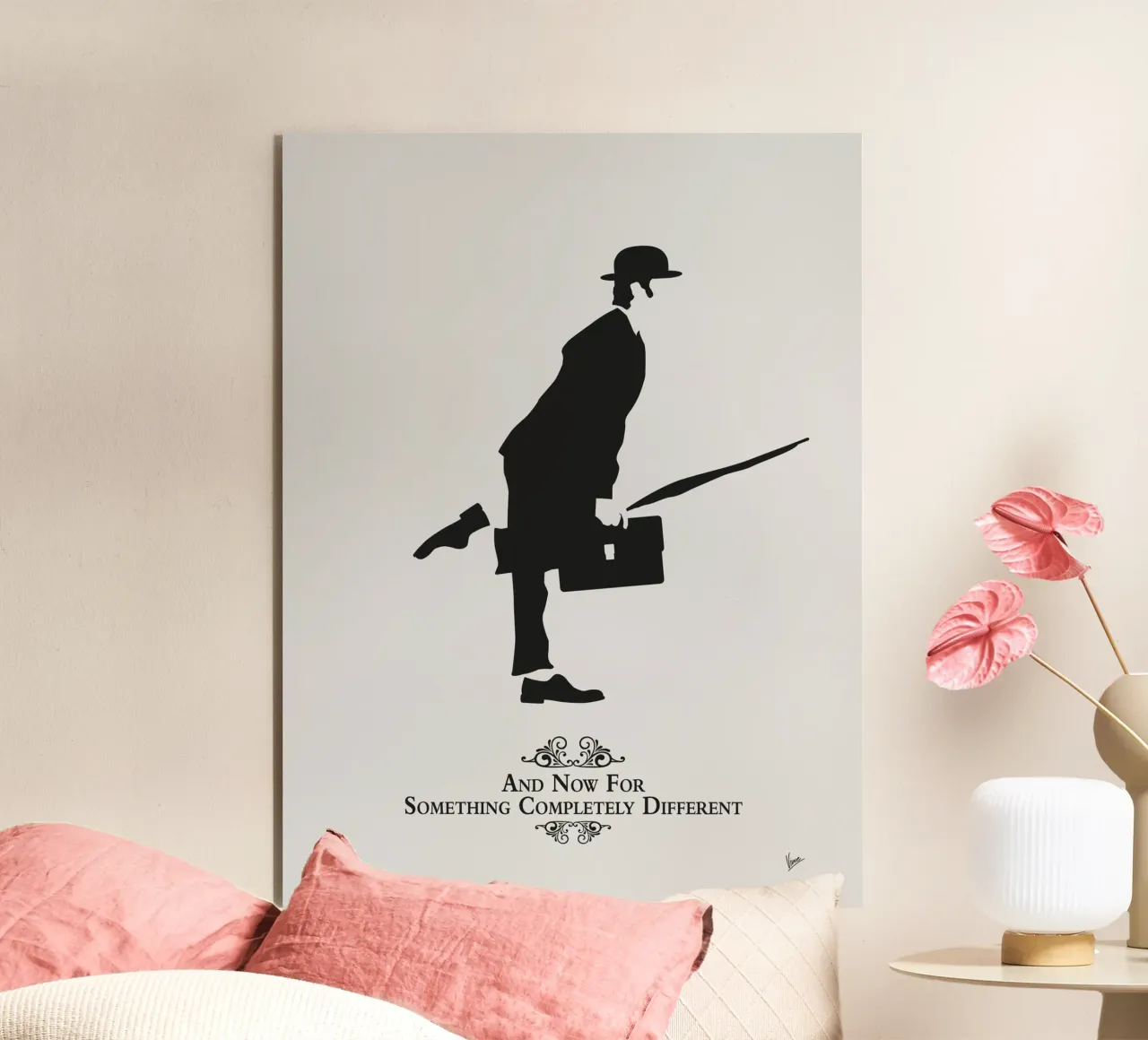 N02 The Ministry of Silly Walks alluminio dibond da Silly Art