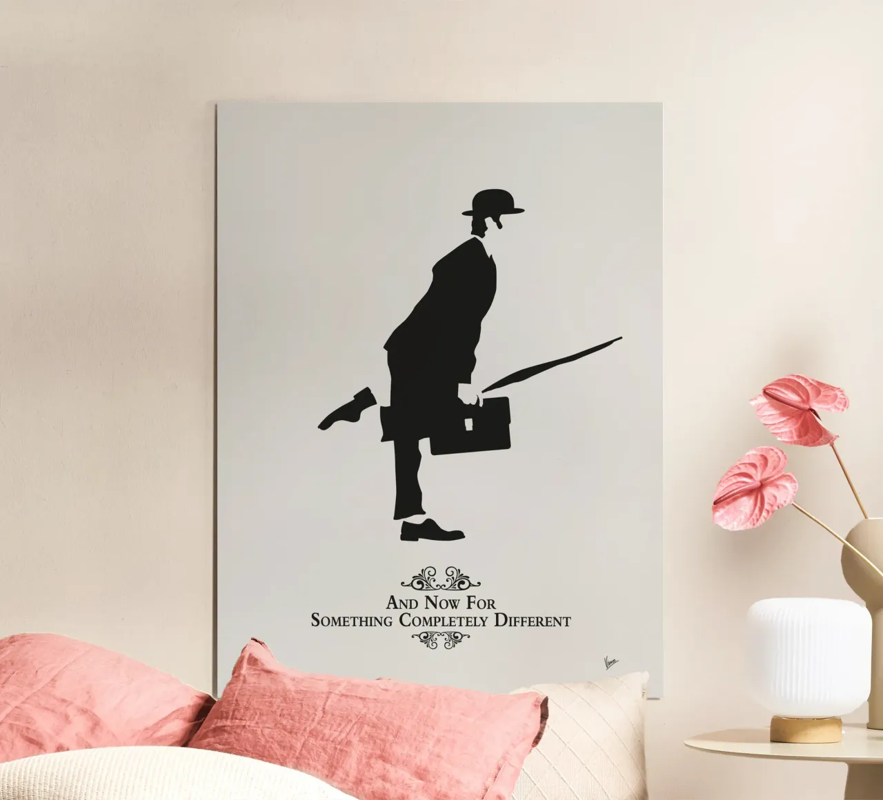 N02 The Ministry of Silly Walks carta hahnemühle da Silly Art