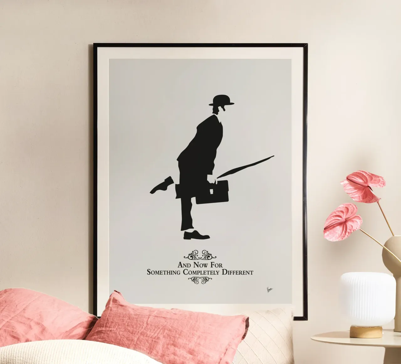 N02 The Ministry of Silly Walks carta hahnemühle da Silly Art