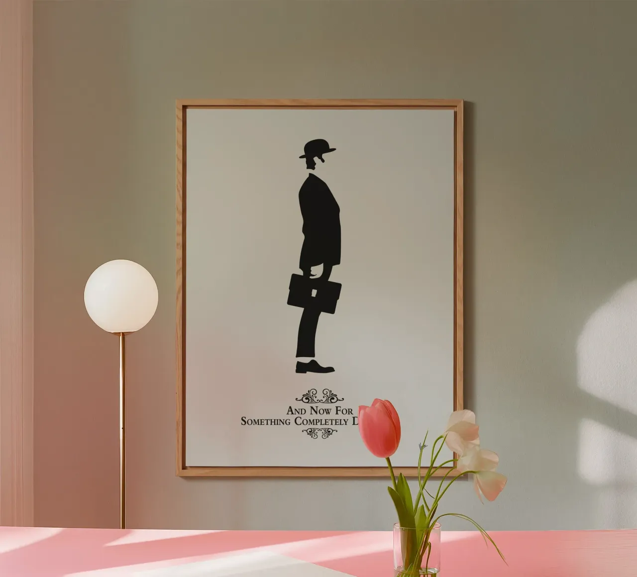 N06 The Ministry of Silly Walks alluminio dibond da Silly Art