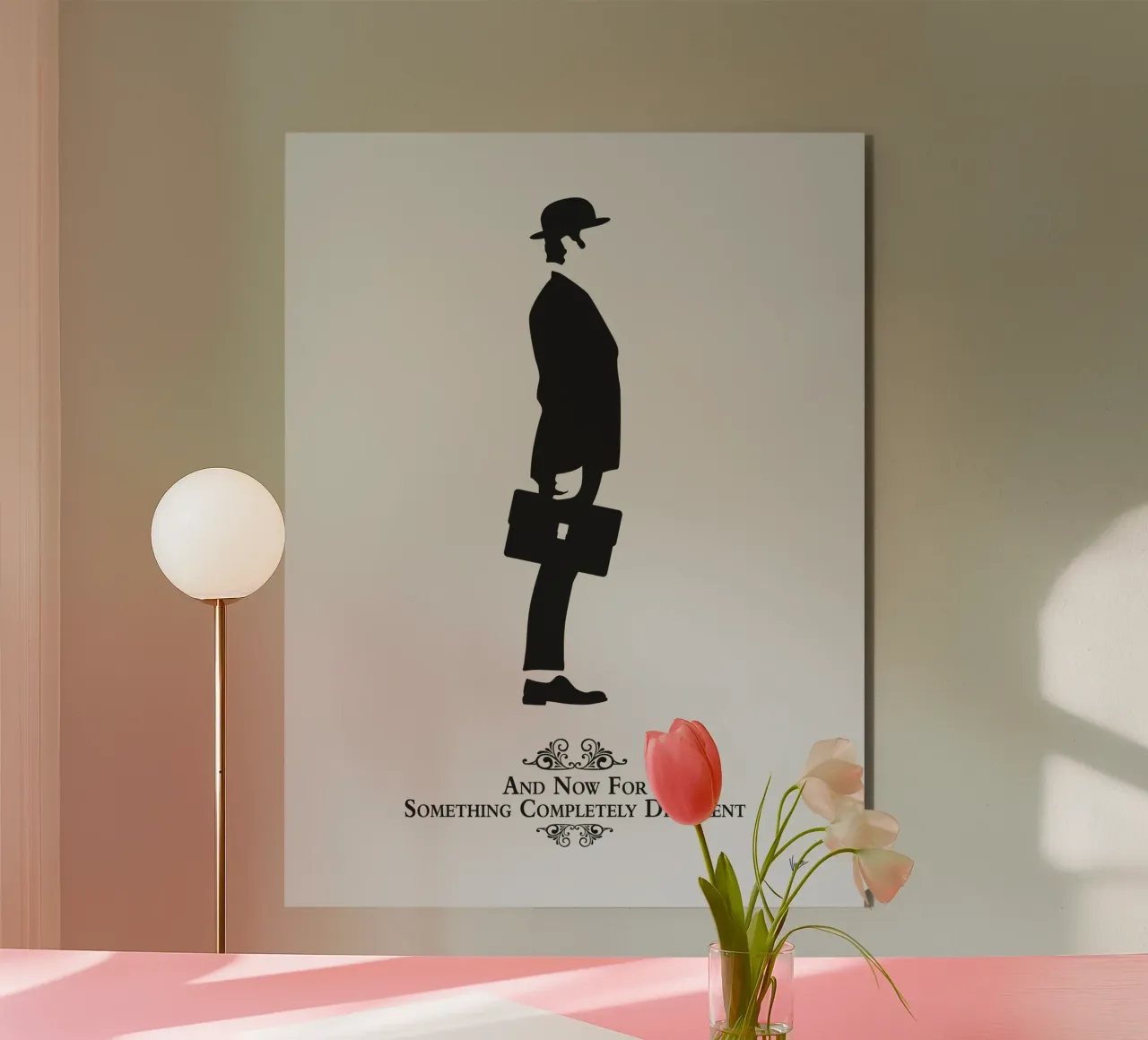 N06 The Ministry of Silly Walks alluminio dibond da Silly Art
