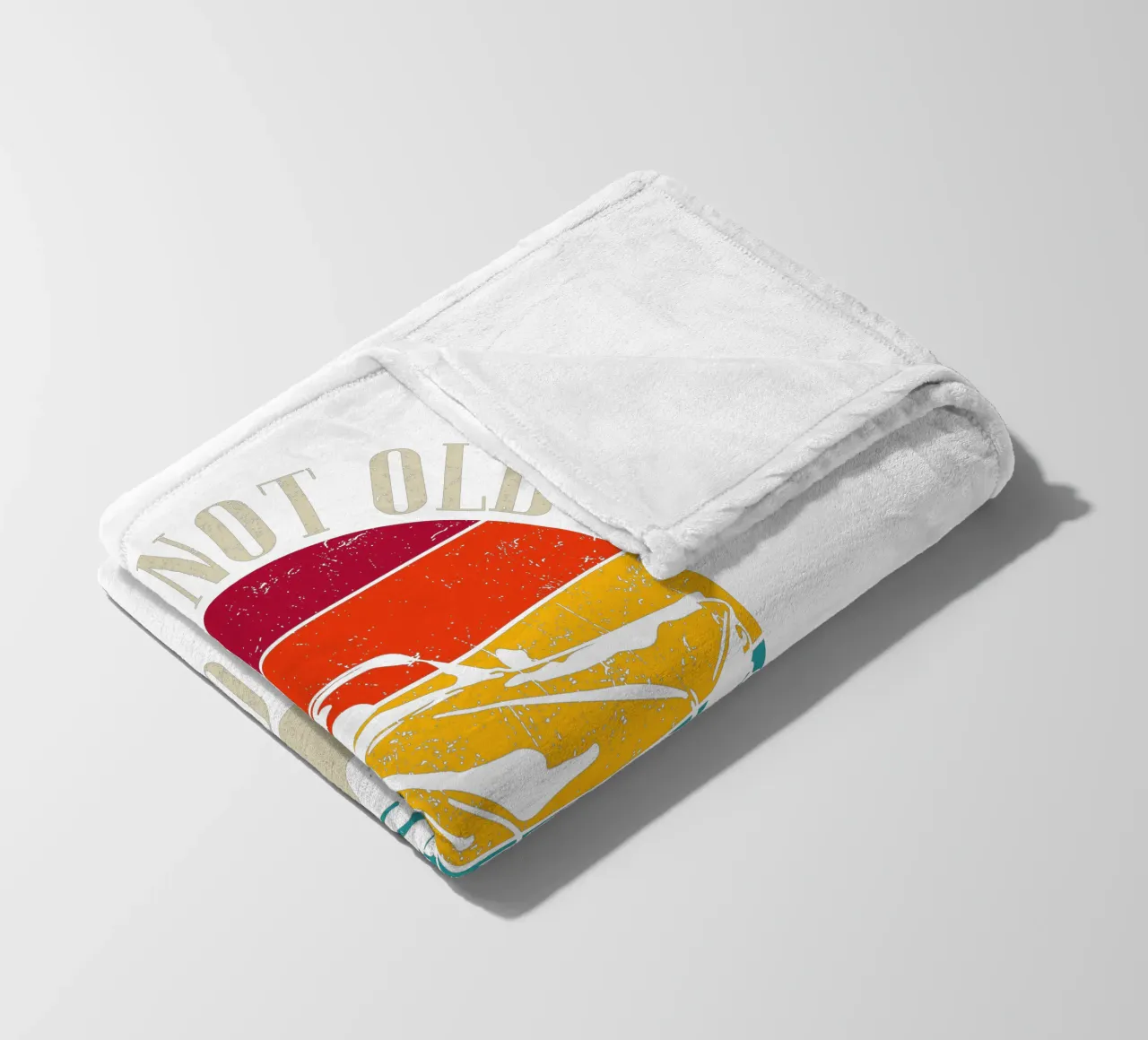 I am not old, I am classic fleece blanket by edsonramosart