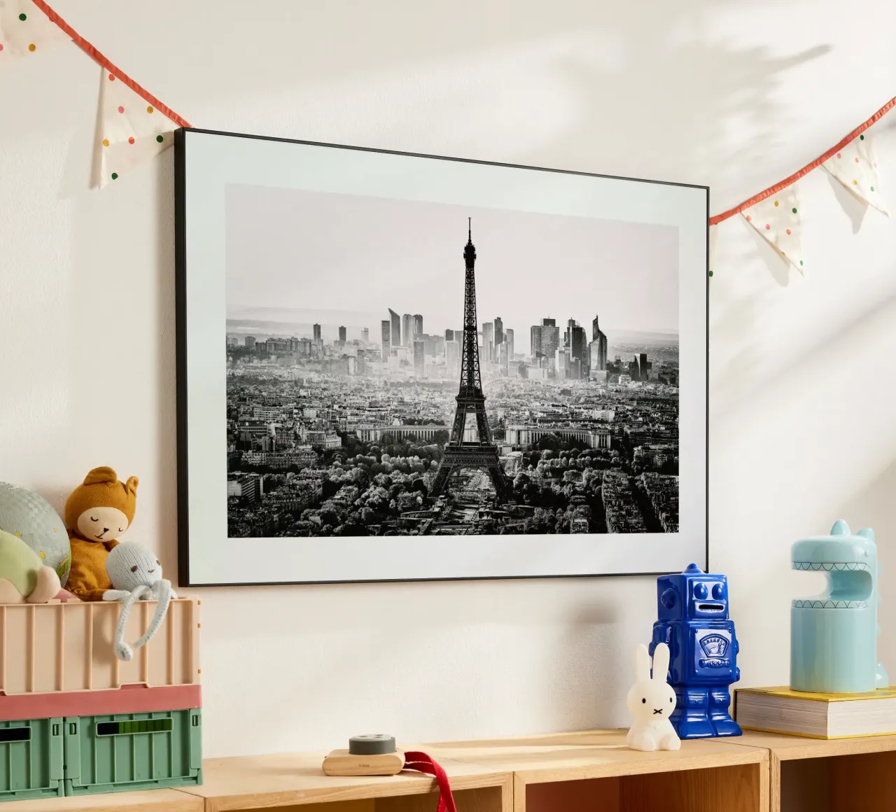 Paris Skyline alluminio dibond da METROPOLIS