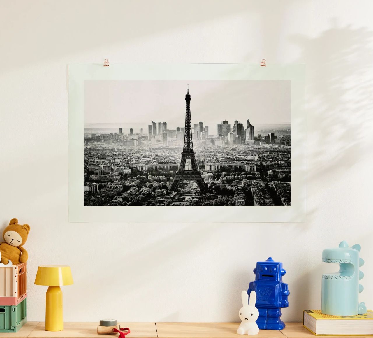 Paris Skyline Poster von METROPOLIS