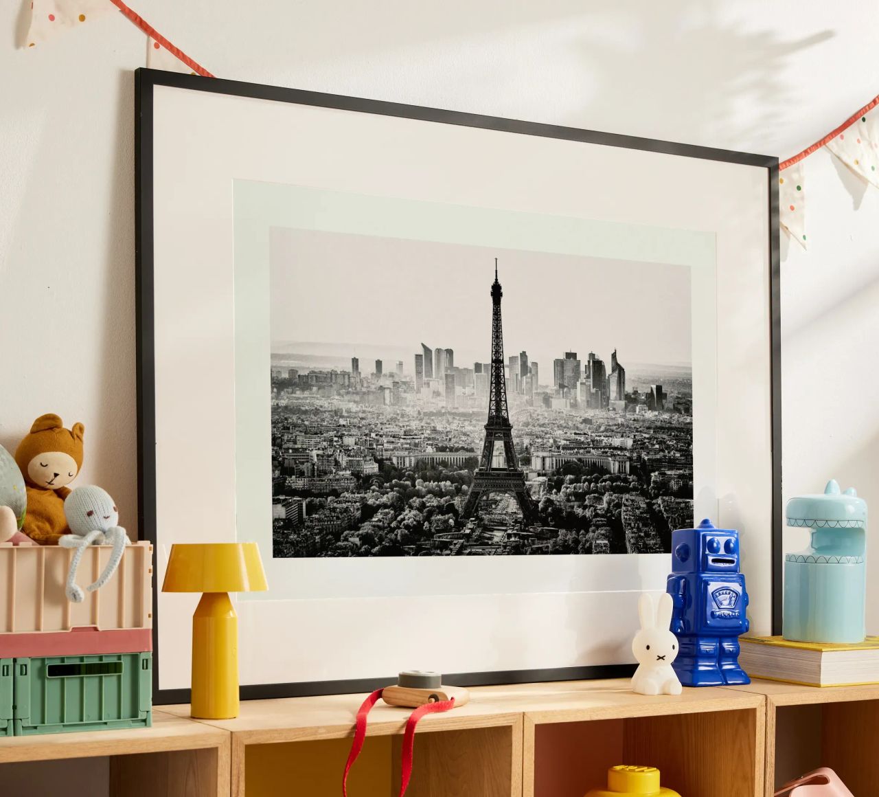Paris Skyline Poster von METROPOLIS