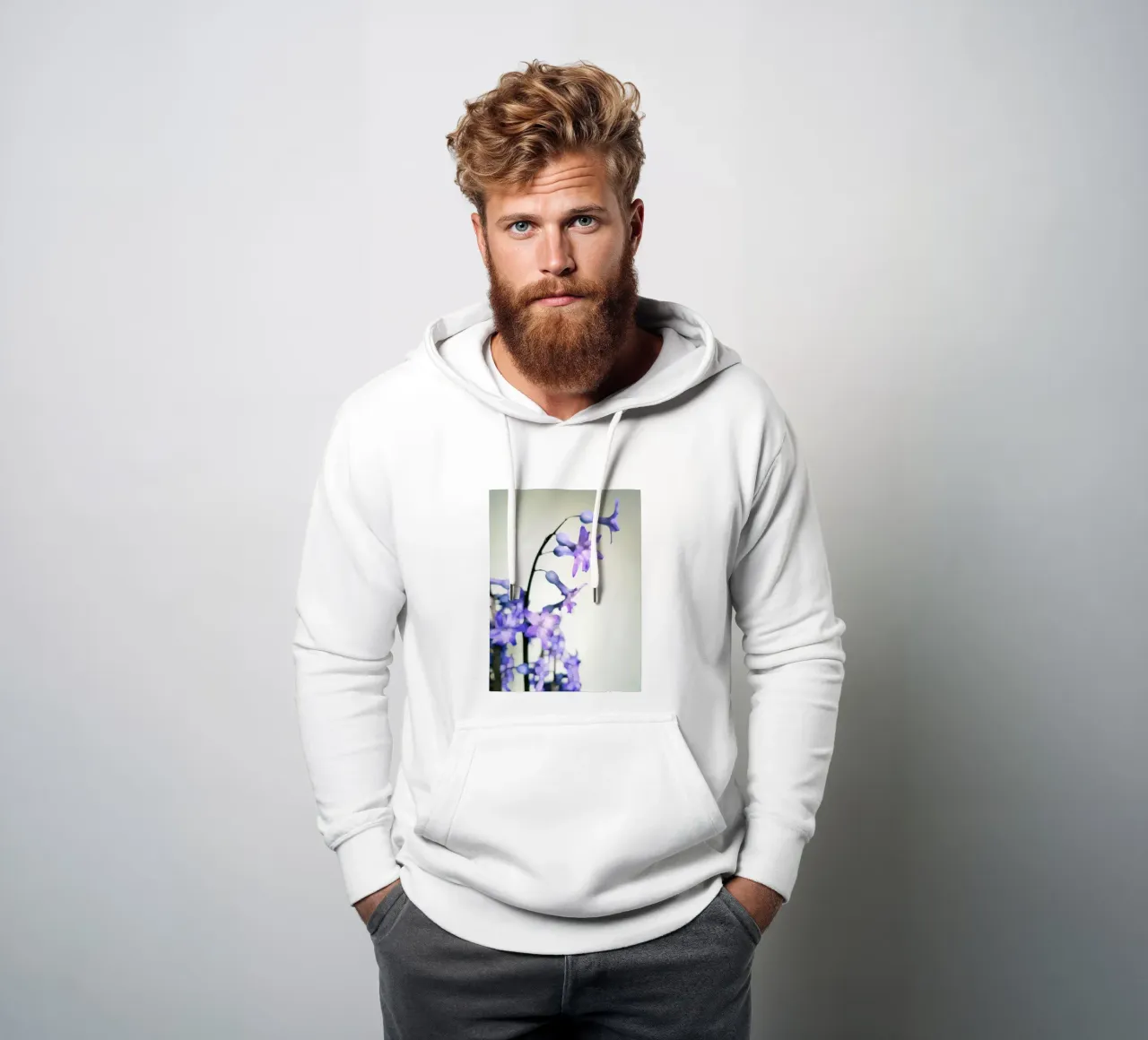 Hyacinth felpa con cappuccio da Angelo Cerantola