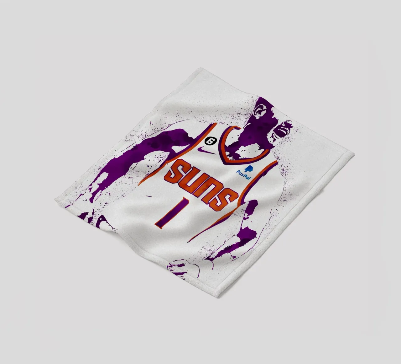 Devin Booker Phoenix Suns coperta in pile da tenten