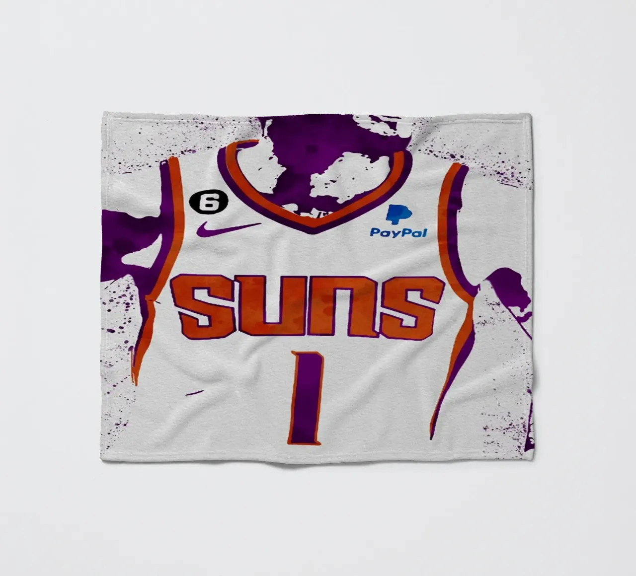 Devin Booker Phoenix Suns coperta in pile da tenten