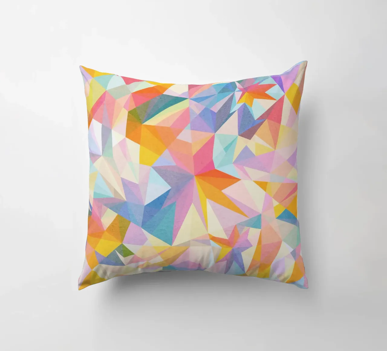 Sogno colorato - Forme astratte e colorate cuscino da Abstract 888