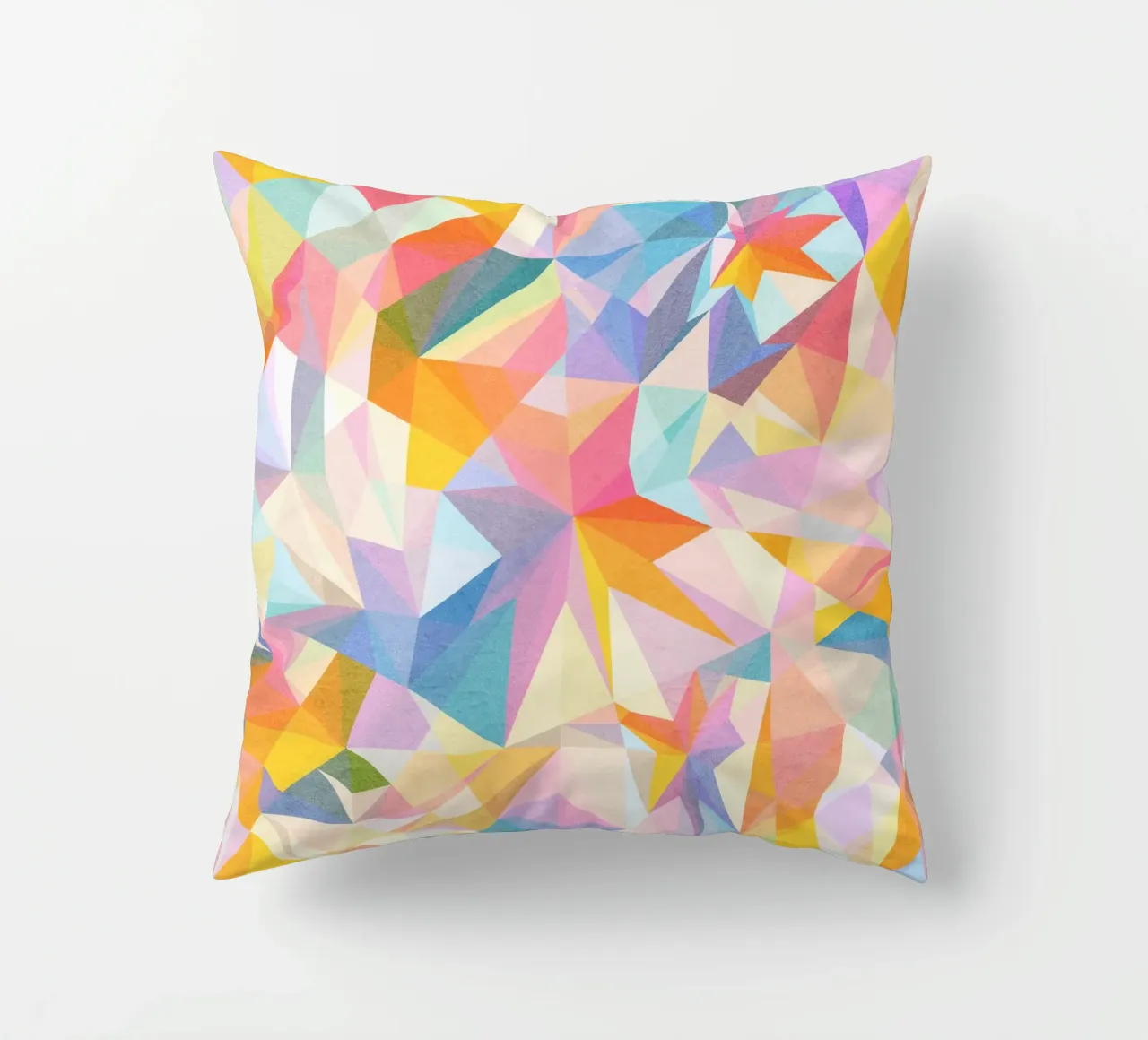 Sogno colorato - Forme astratte e colorate cuscino da lovely lines