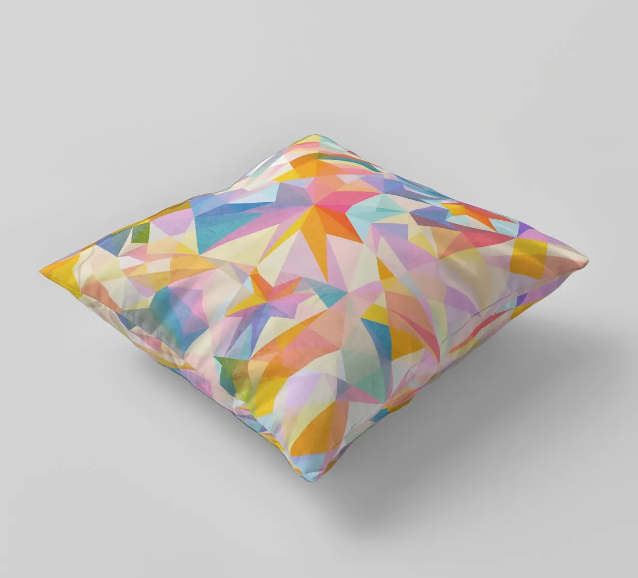 Sogno colorato - Forme astratte e colorate cuscino da Abstract 888