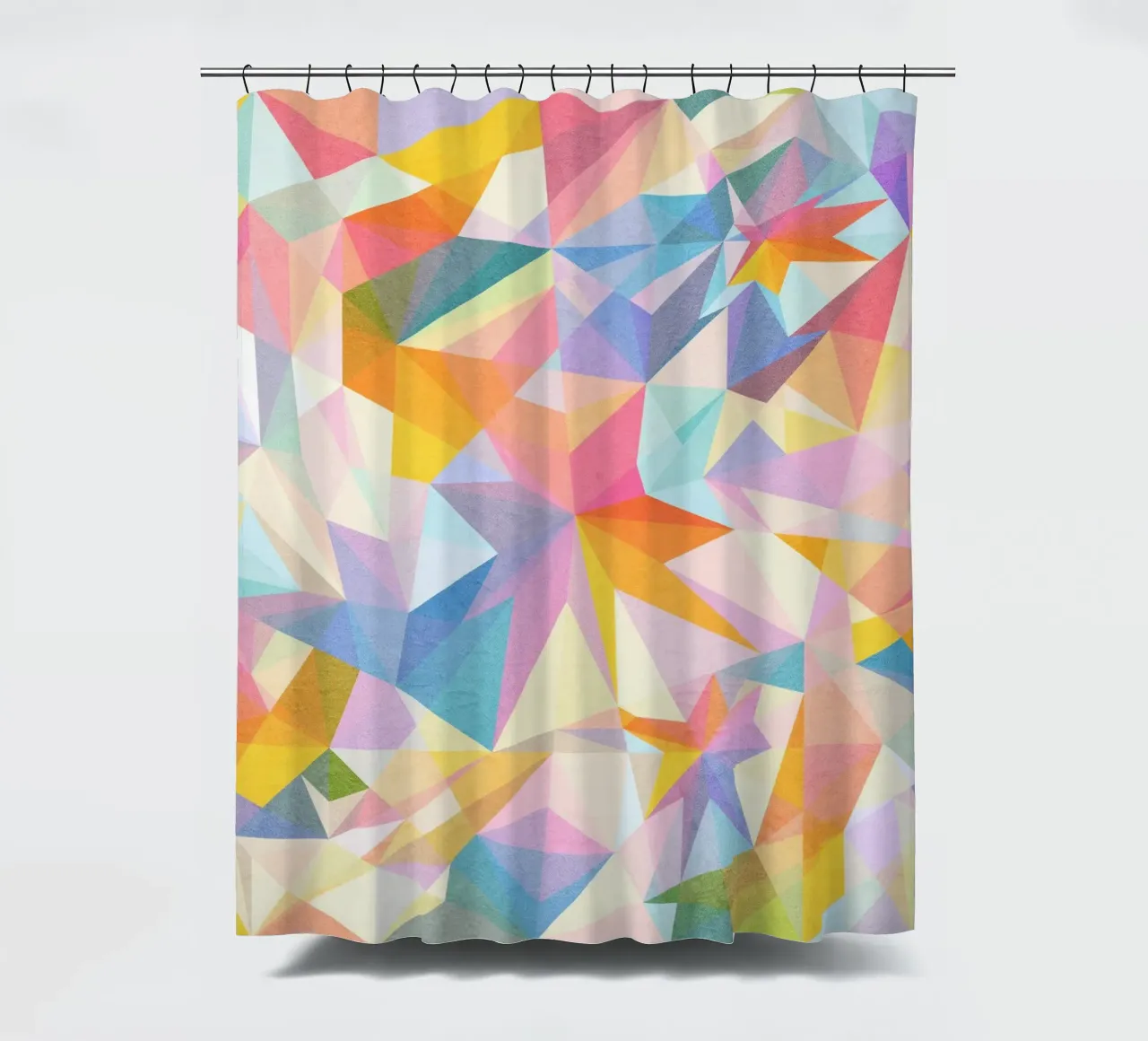 Sogno colorato - Forme astratte e colorate tenda da doccia da lovely lines