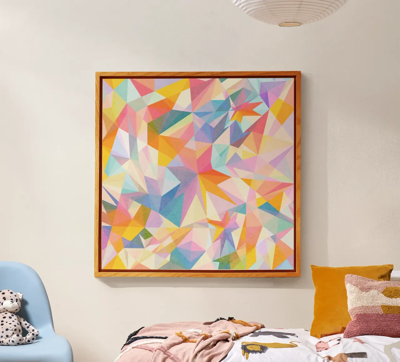 Sogno colorato - Forme astratte e colorate plexiglass da lovely lines