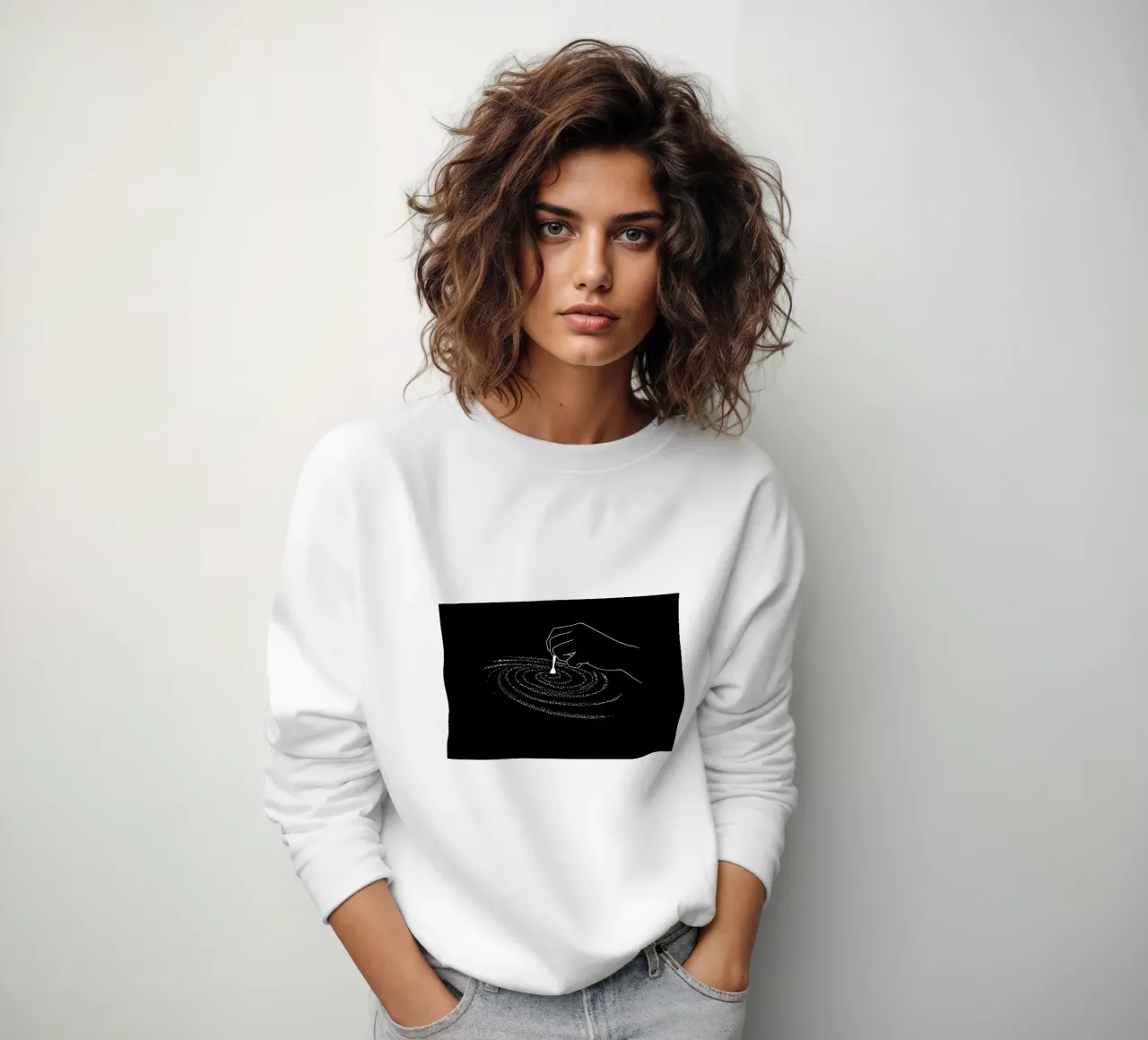 Milky Way felpa da Ninhol