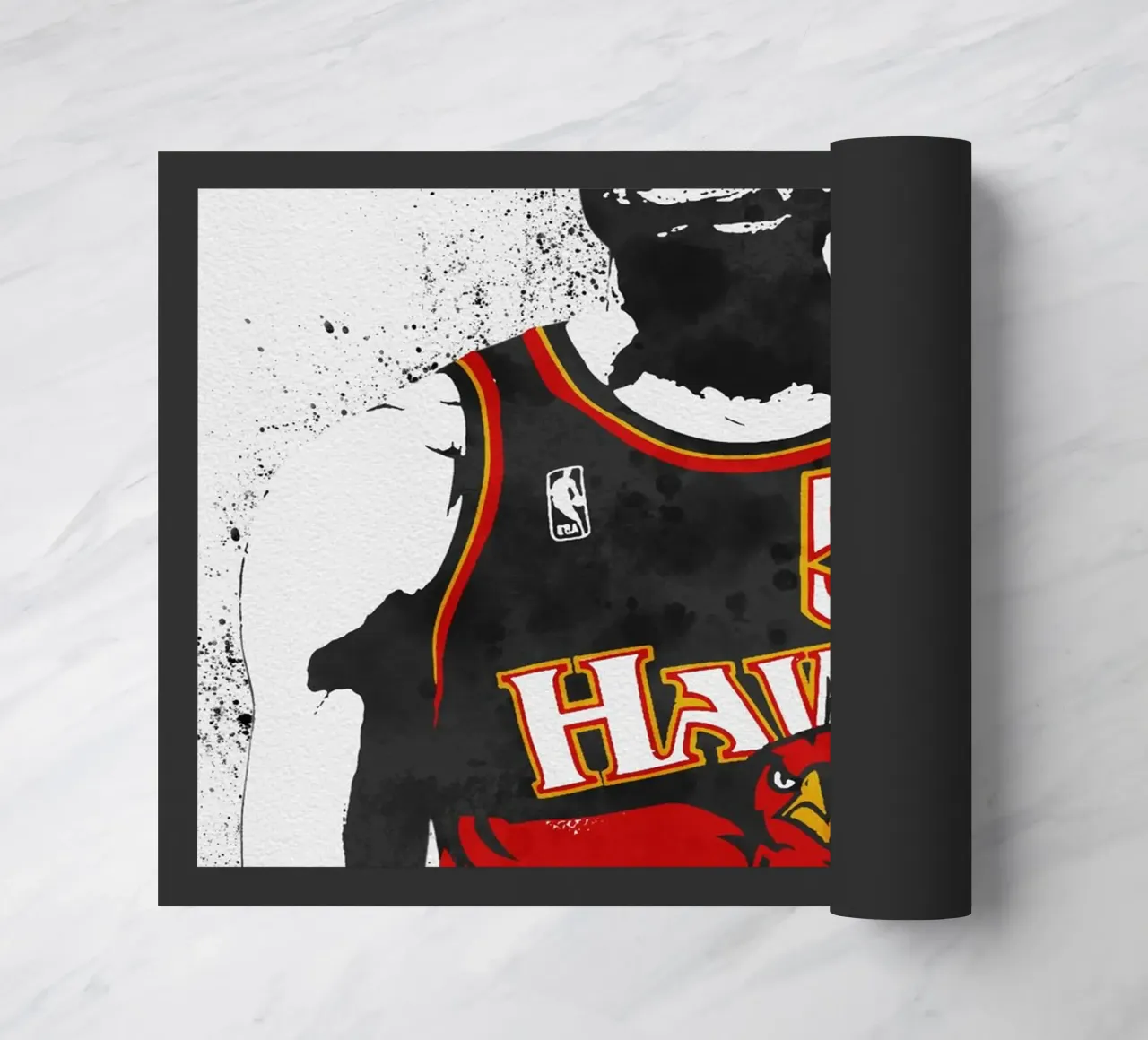 Dikembe Mutombo  Atlanta Hawks zerbino da tenten