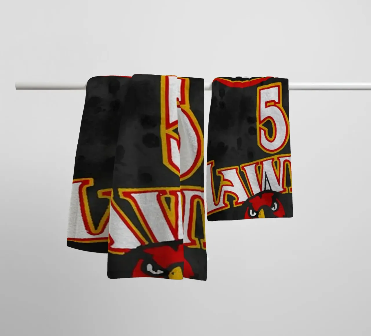 Dikembe Mutombo  Atlanta Hawks asciugamano da bagno da tenten