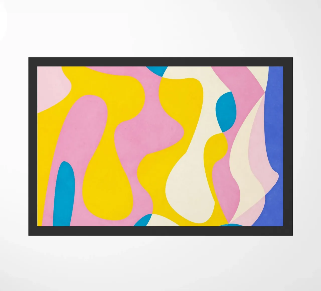 Pink Abstract Waves zerbino da Abstract 888