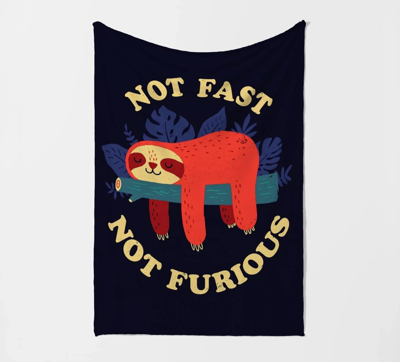 Not Fast, Not Furious fleecedeken van DinoMike