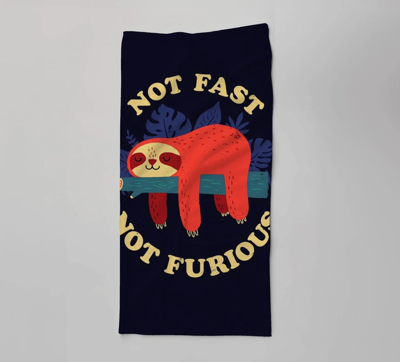 Not Fast, Not Furious asciugamano da bagno da DinoMike