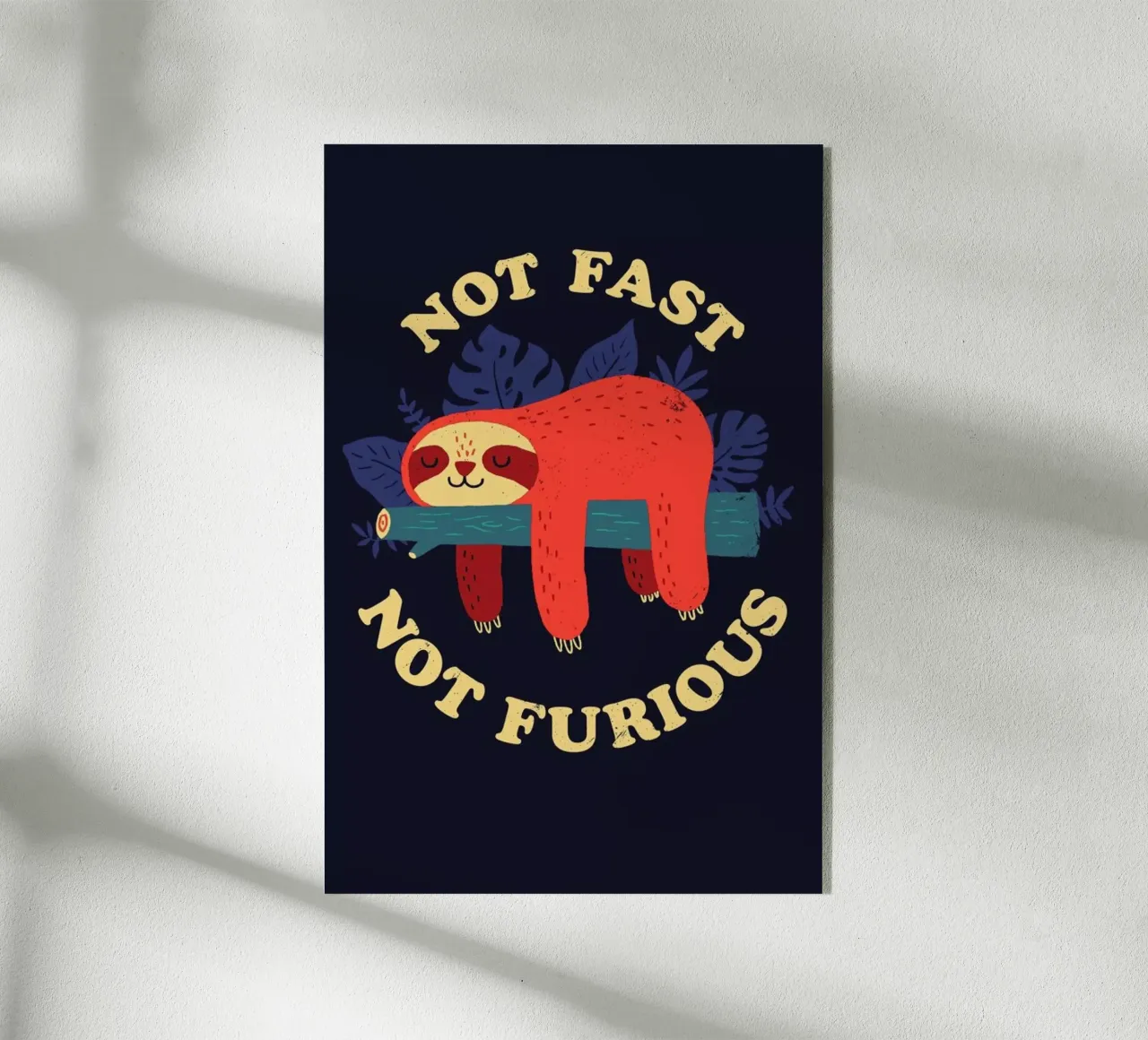 Not Fast, Not Furious acrylic glass by DinoMike