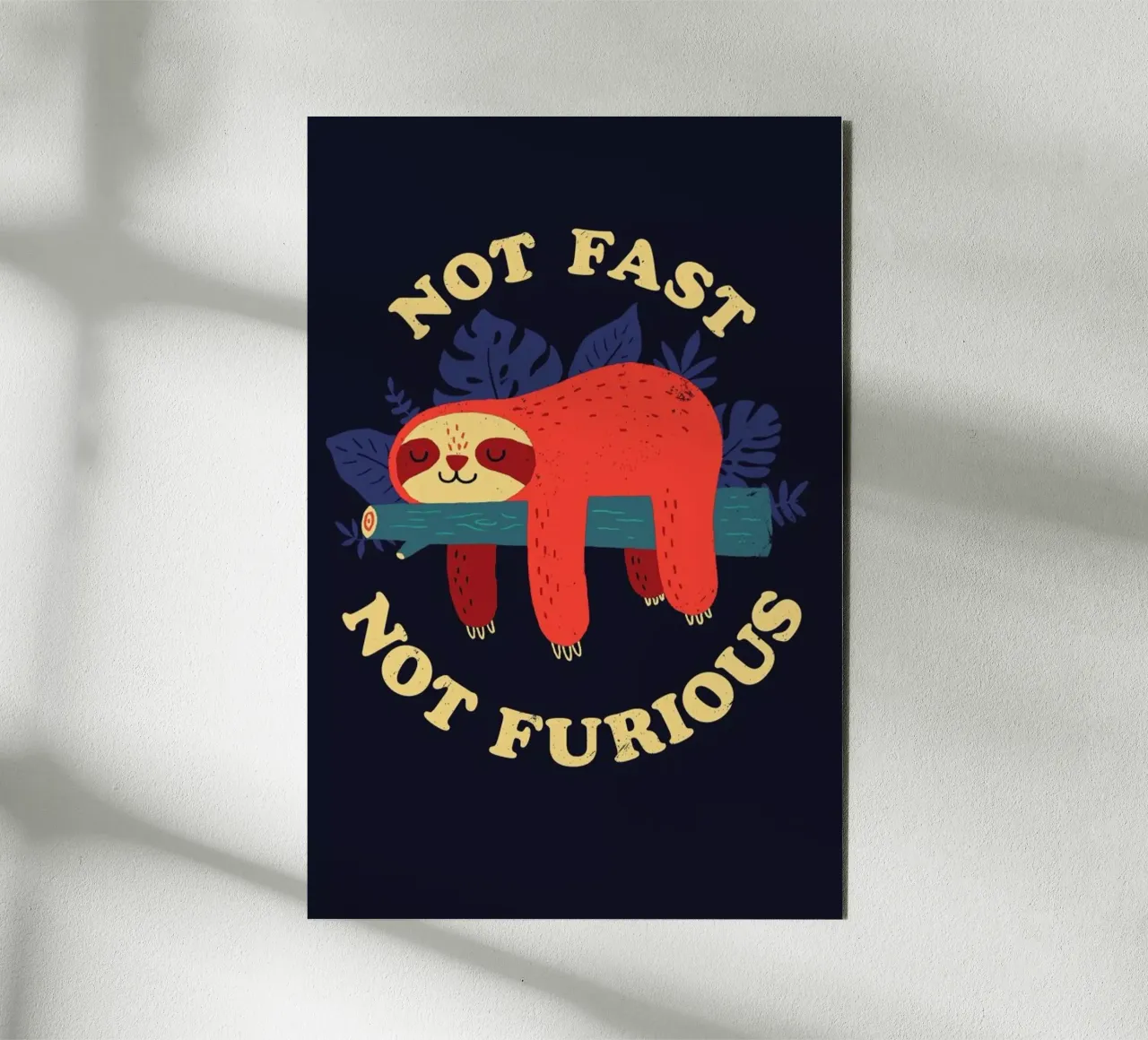 Not Fast, Not Furious alluminio dibond da DinoMike