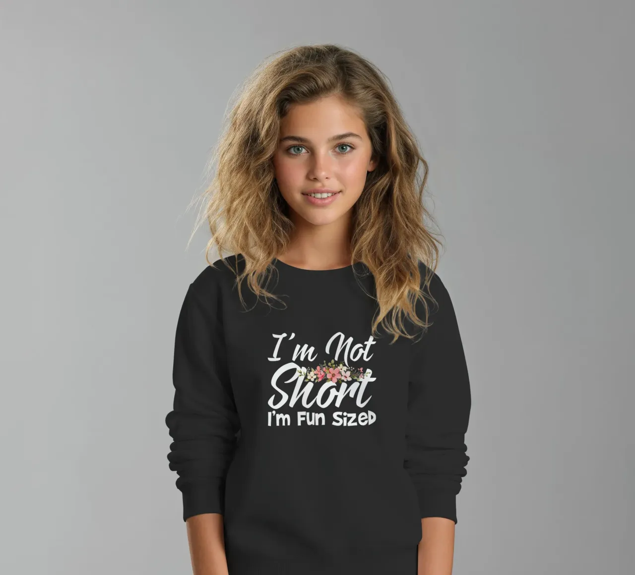 I'm Not Short, I'm Fun Sized felpa bambino da edsonramosart