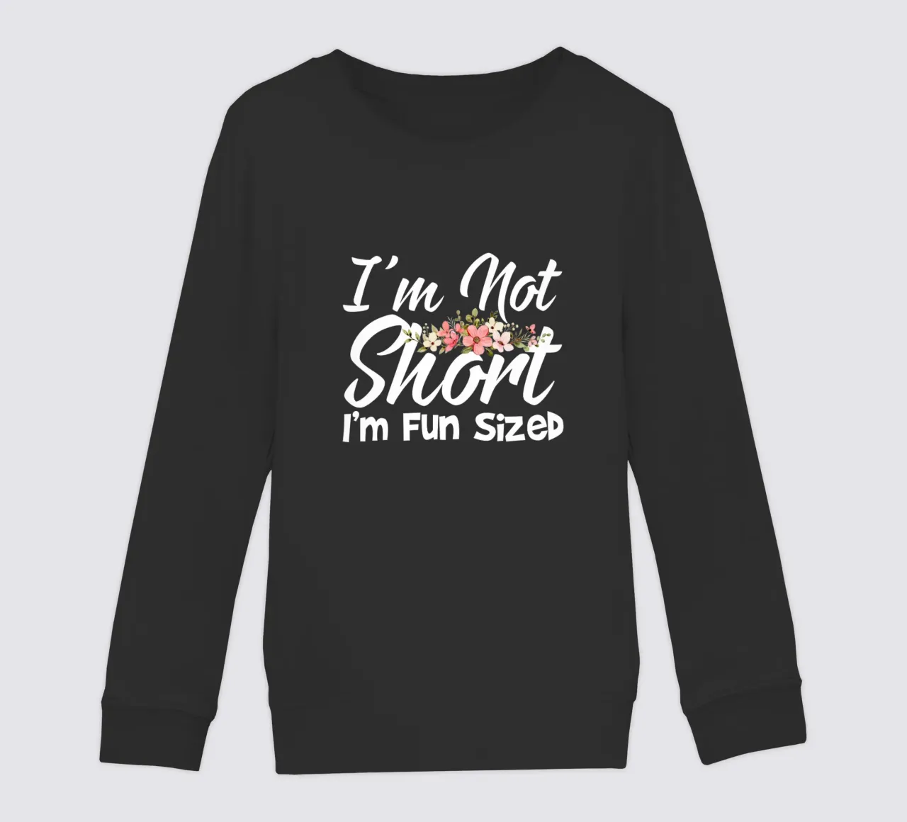 I'm Not Short, I'm Fun Sized felpa bambino da edsonramosart