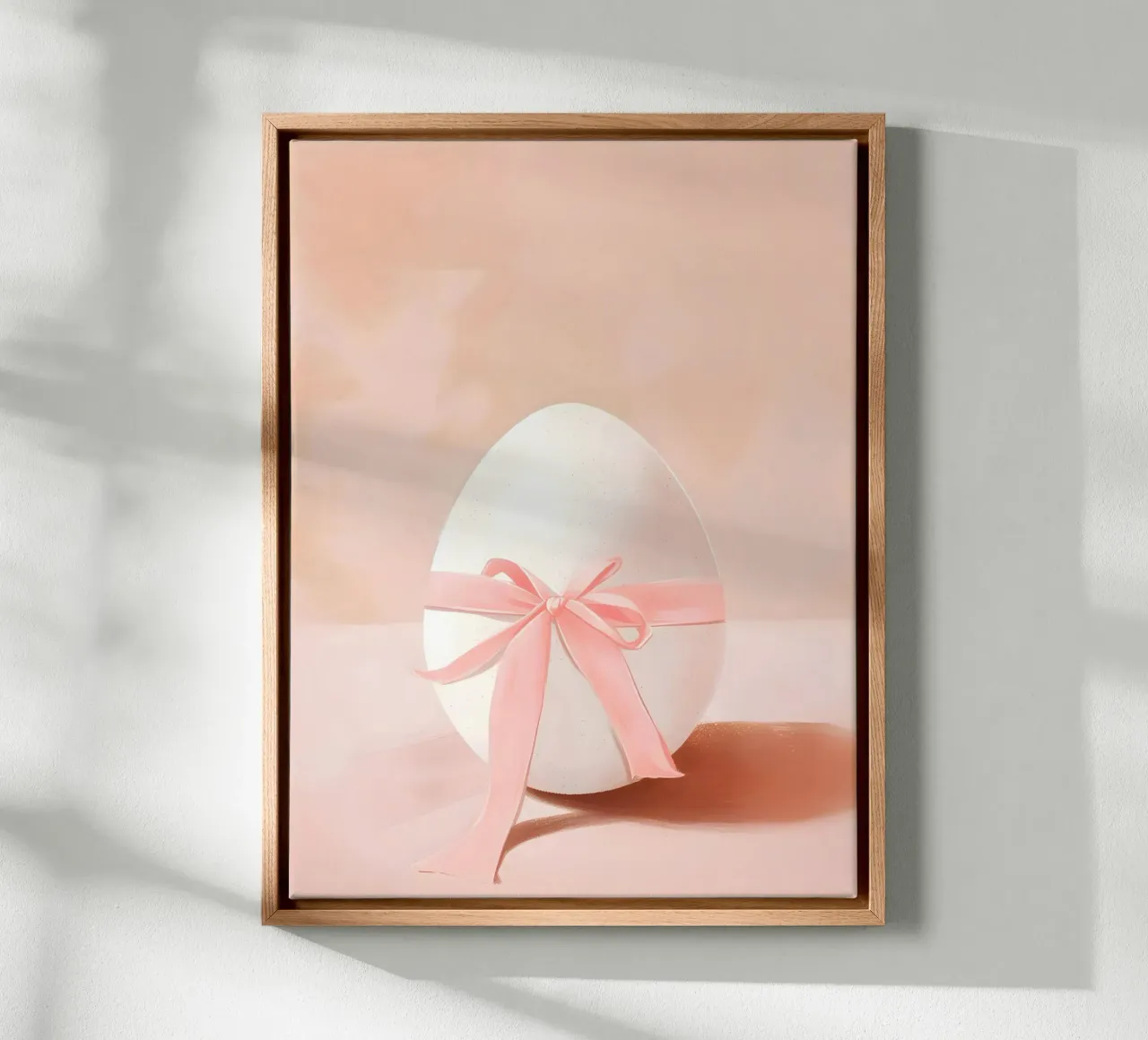 Happy Easter No 40 tela con Cornice a cassetta da treechild