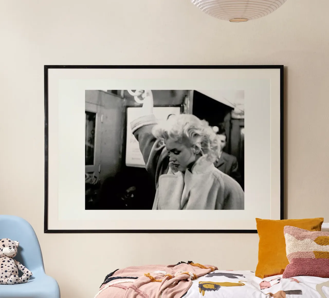 Marilyn Monroe, on subway 1995 New York carta hahnemühle da Gallery Print and Art Limited