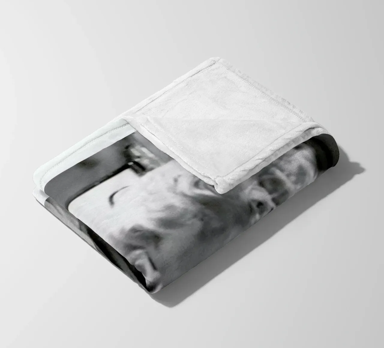 Marilyn Monroe, on subway 1995 New York fleece blanket by Gallery Print and Art Limited