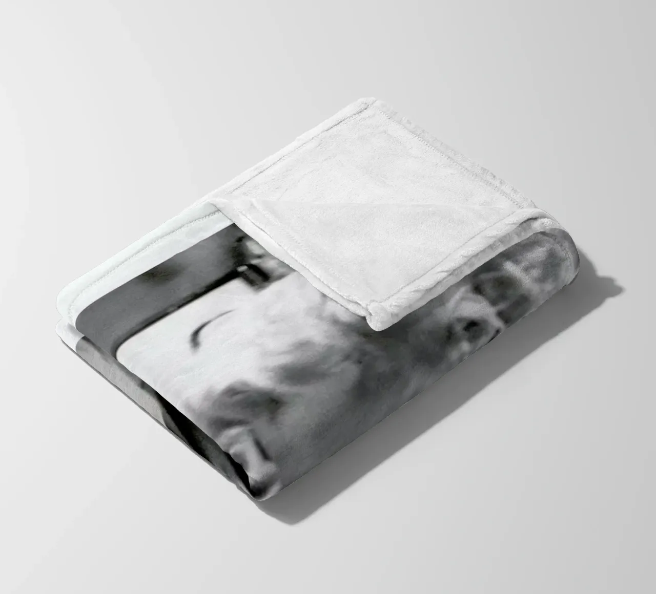 Marilyn Monroe, on subway 1995 New York fleece blanket by Gallery Print and Art Limited