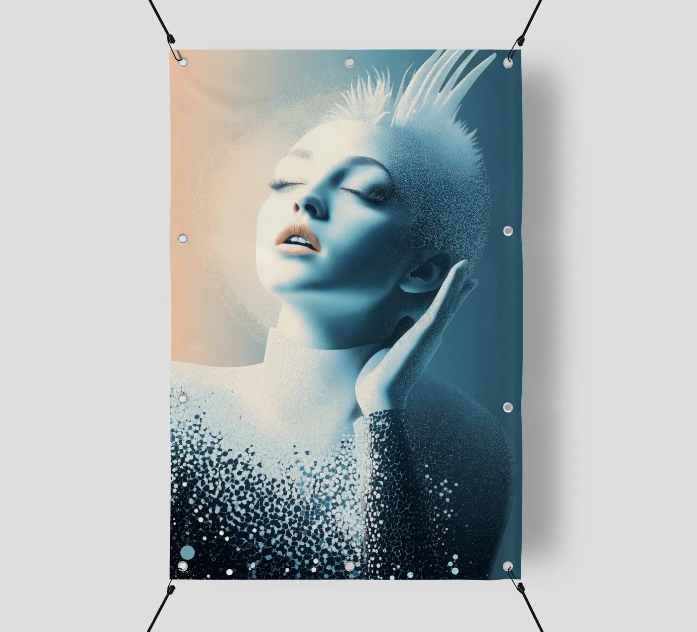 Dark Elegance telo in pvc da Synthaira