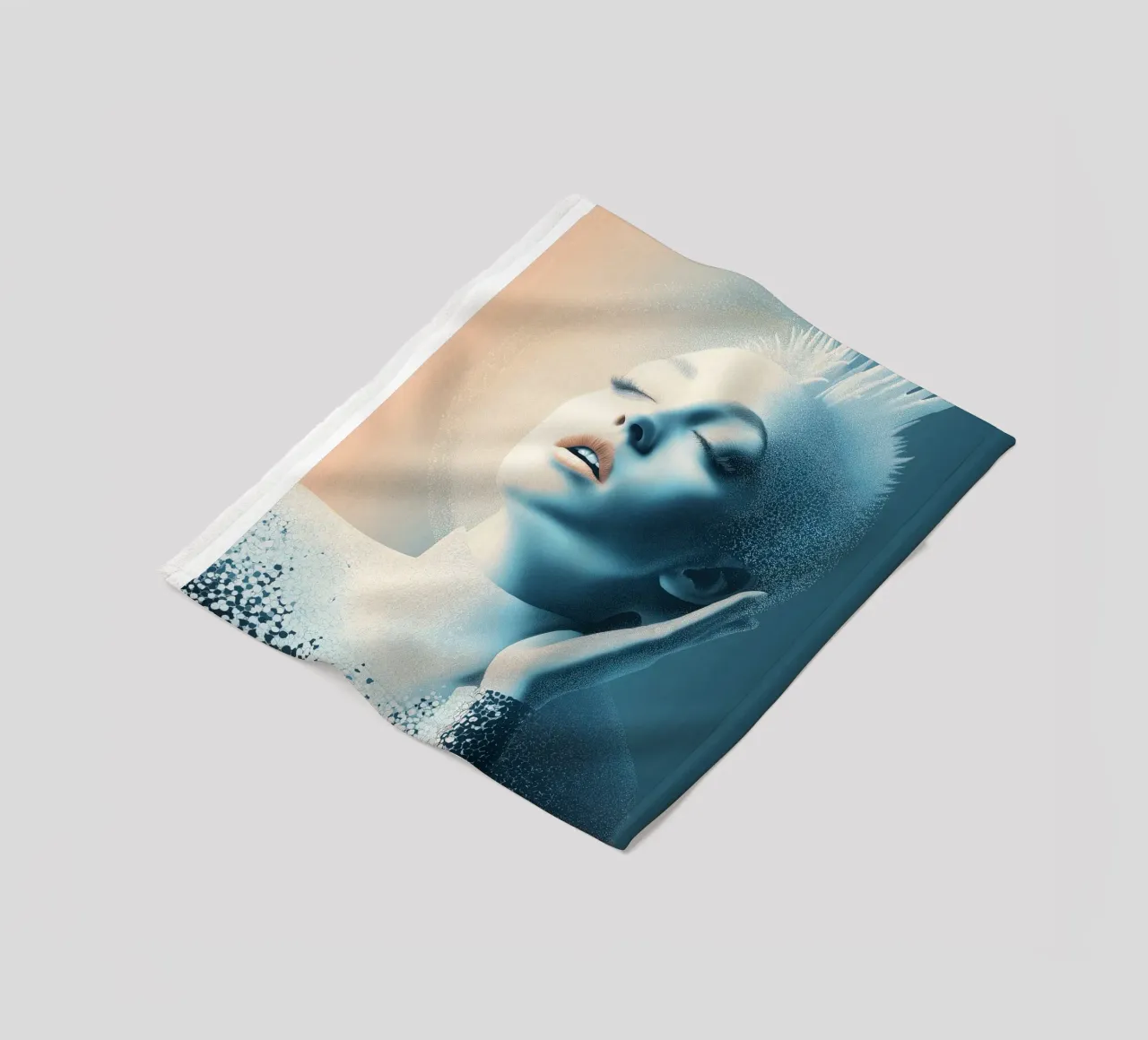 Dark Elegance fleecedeken van Synthaira