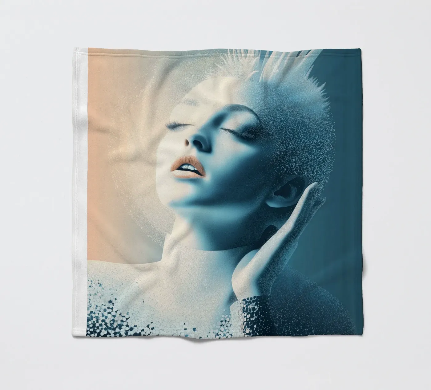 Dark Elegance Fleecedecke von Synthaira