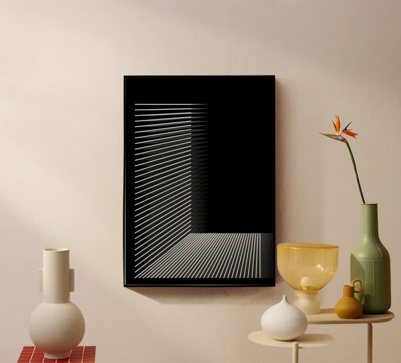 Lettera astratta L plexiglass da Katja Stehle Design