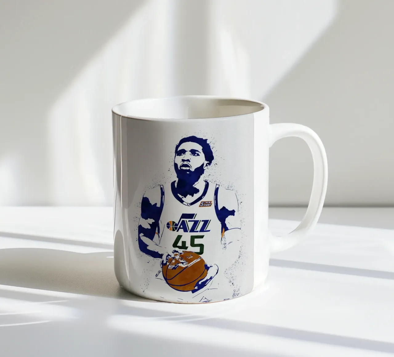 Donovan Mitchell Utah Jazz tazza in ceramica da tenten