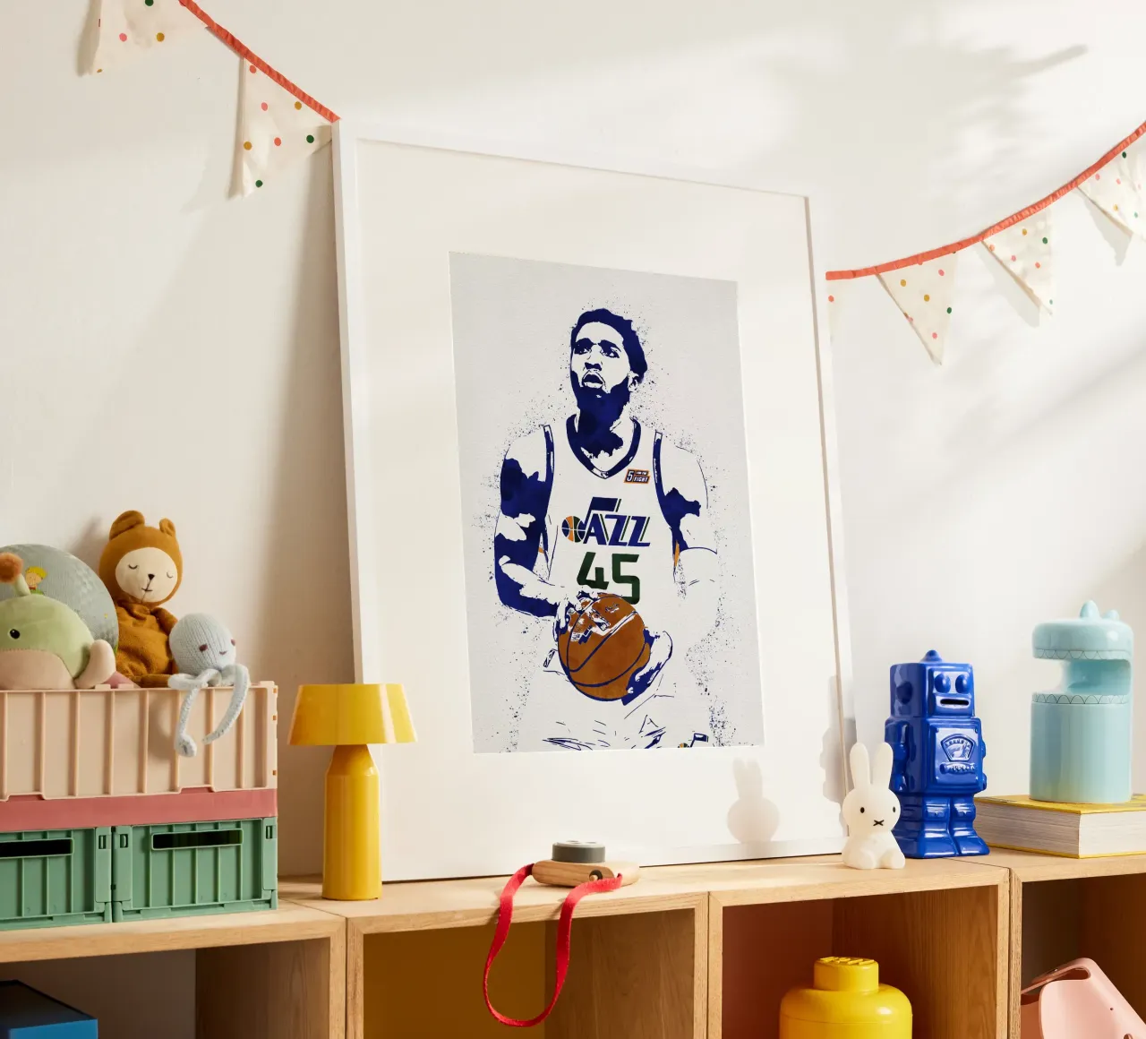 Donovan Mitchell Utah Jazz carta hahnemühle da tenten