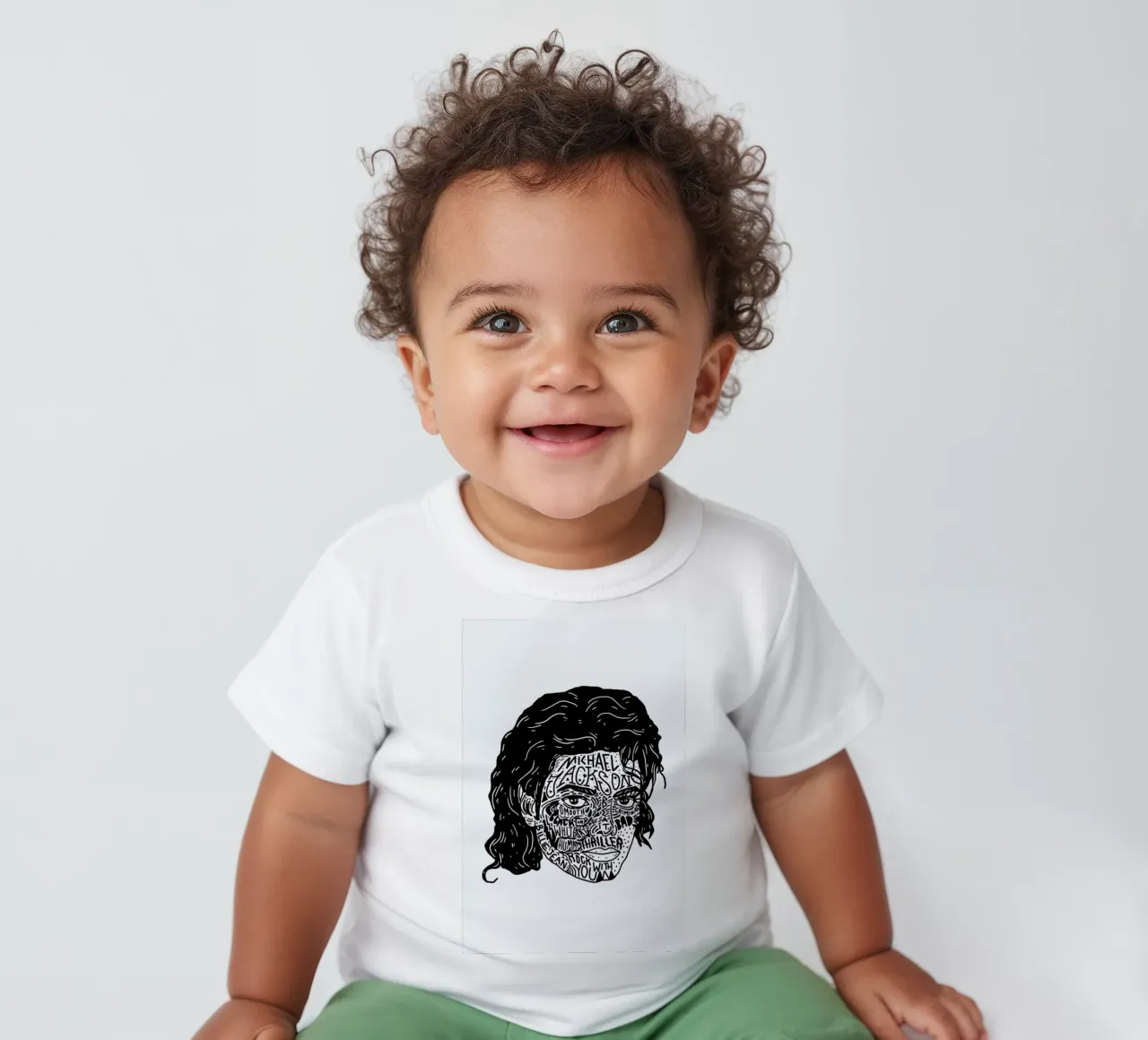 Mikey camiseta de bebé de Nick Cocozza