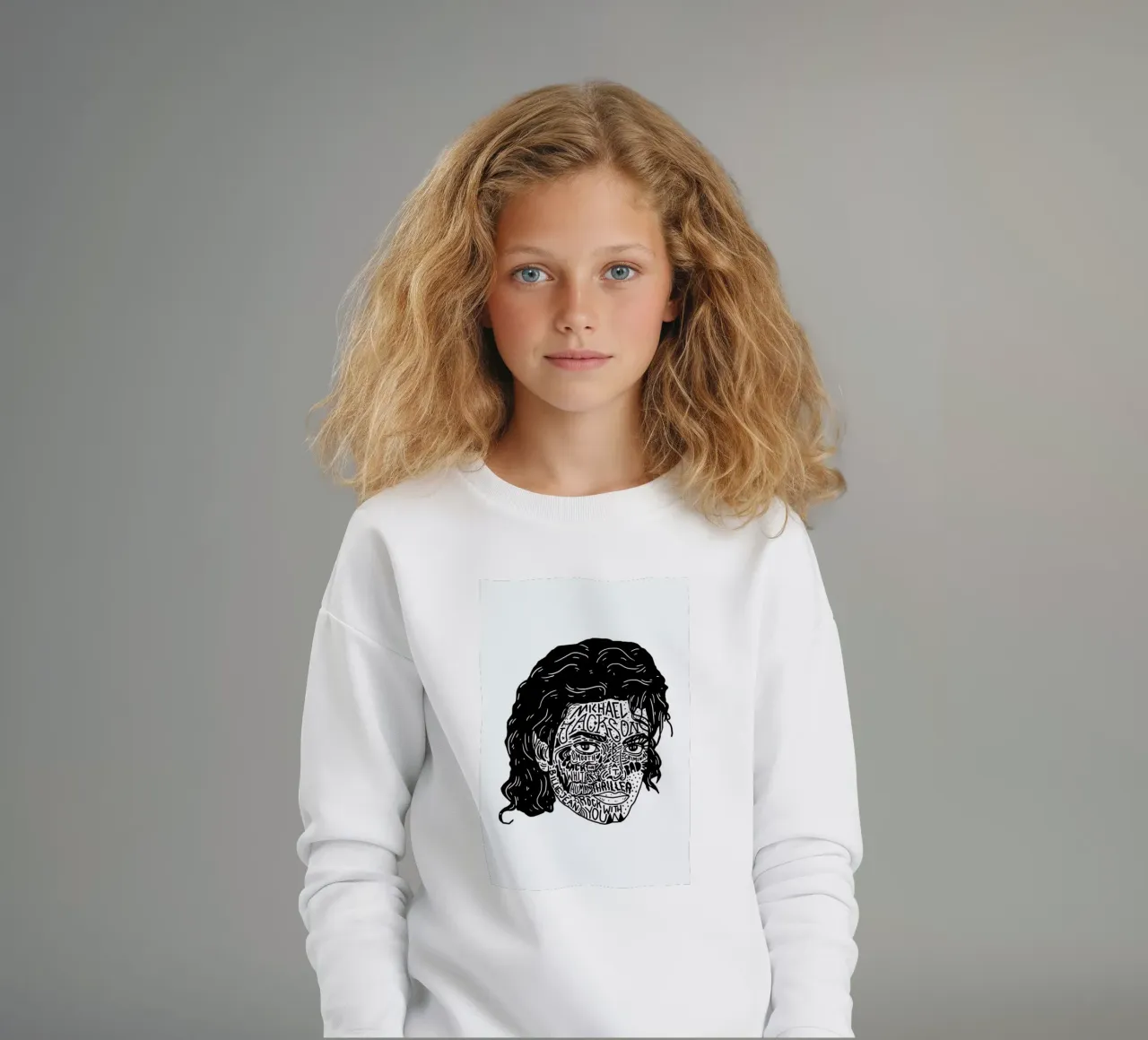 Mikey kids sweatshirt by Nick Cocozza