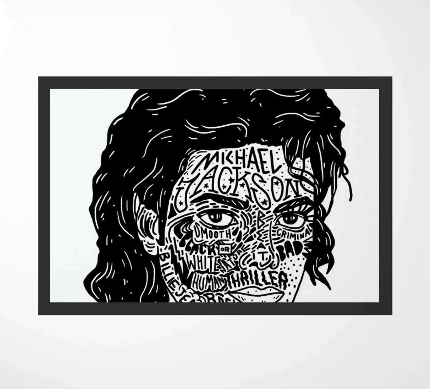 Mikey doormat by Nick Cocozza