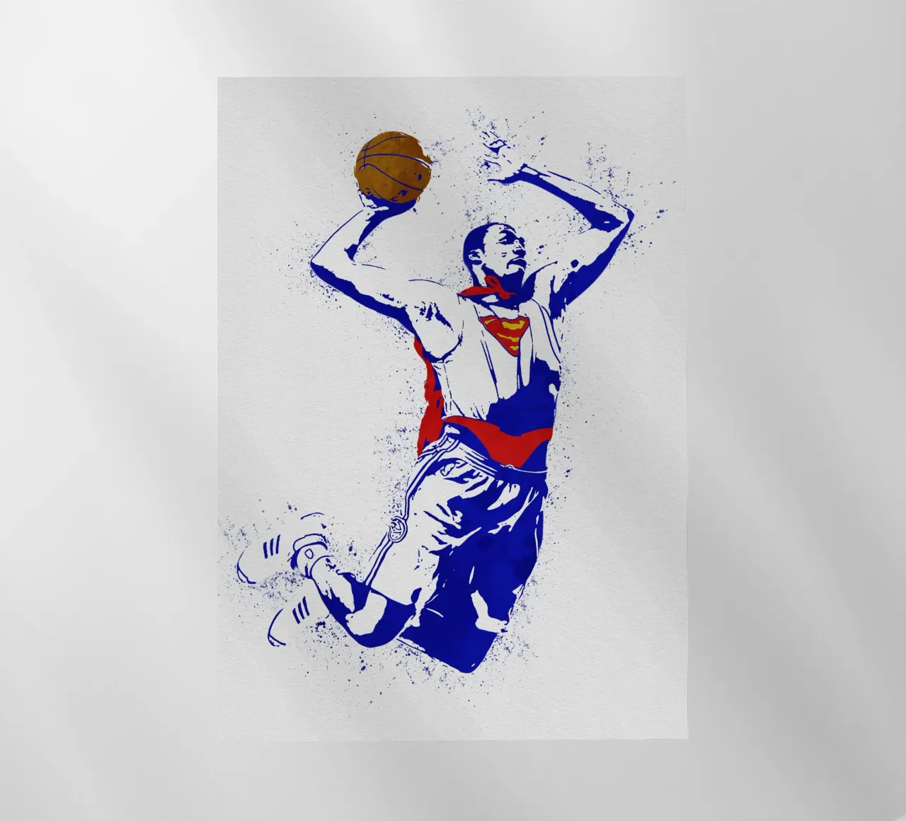 Dwight Howard Orlando Magic pellicola backlit da tenten