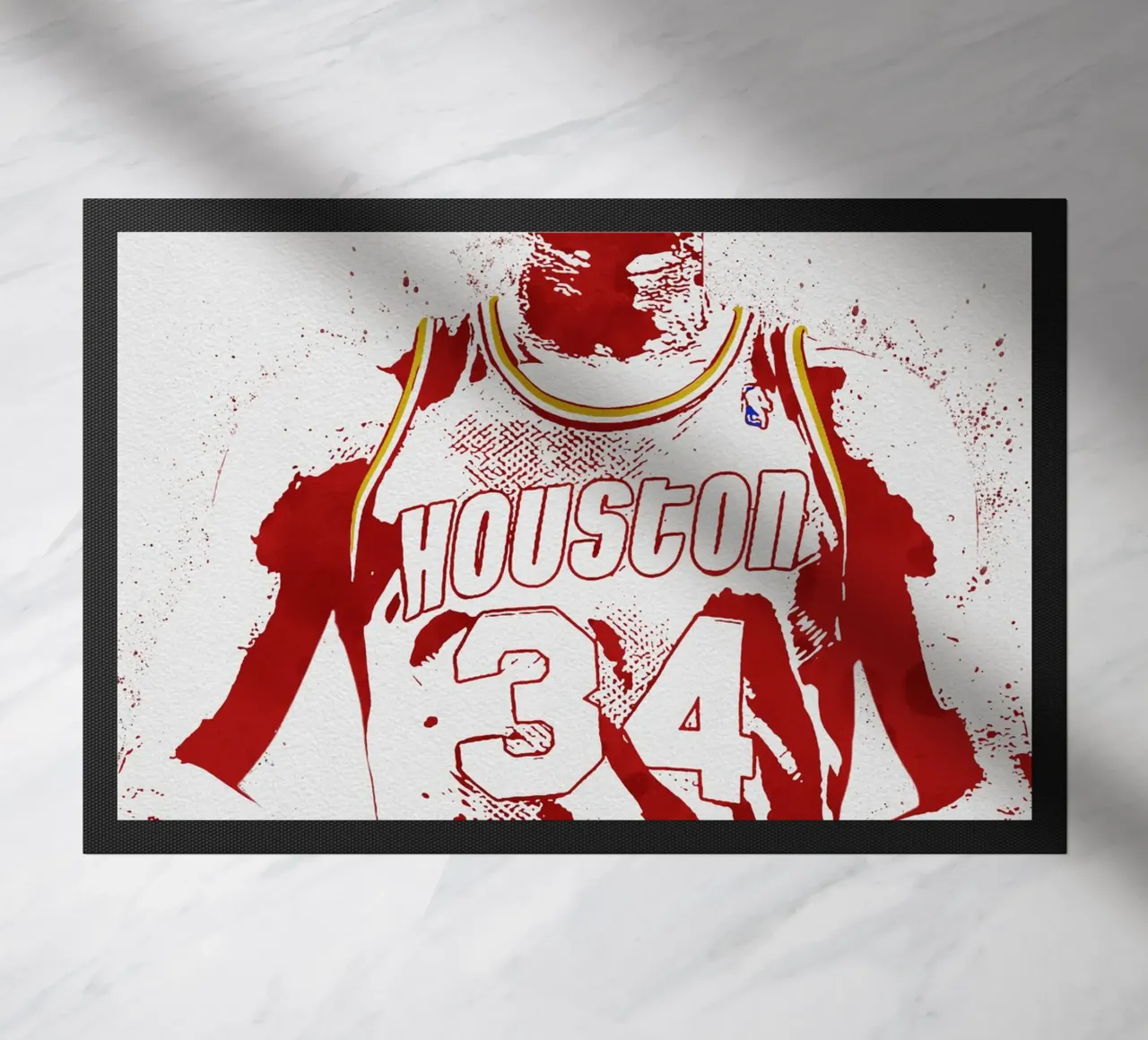 Hakeem Olajuwon Houston Rockets zerbino da tenten