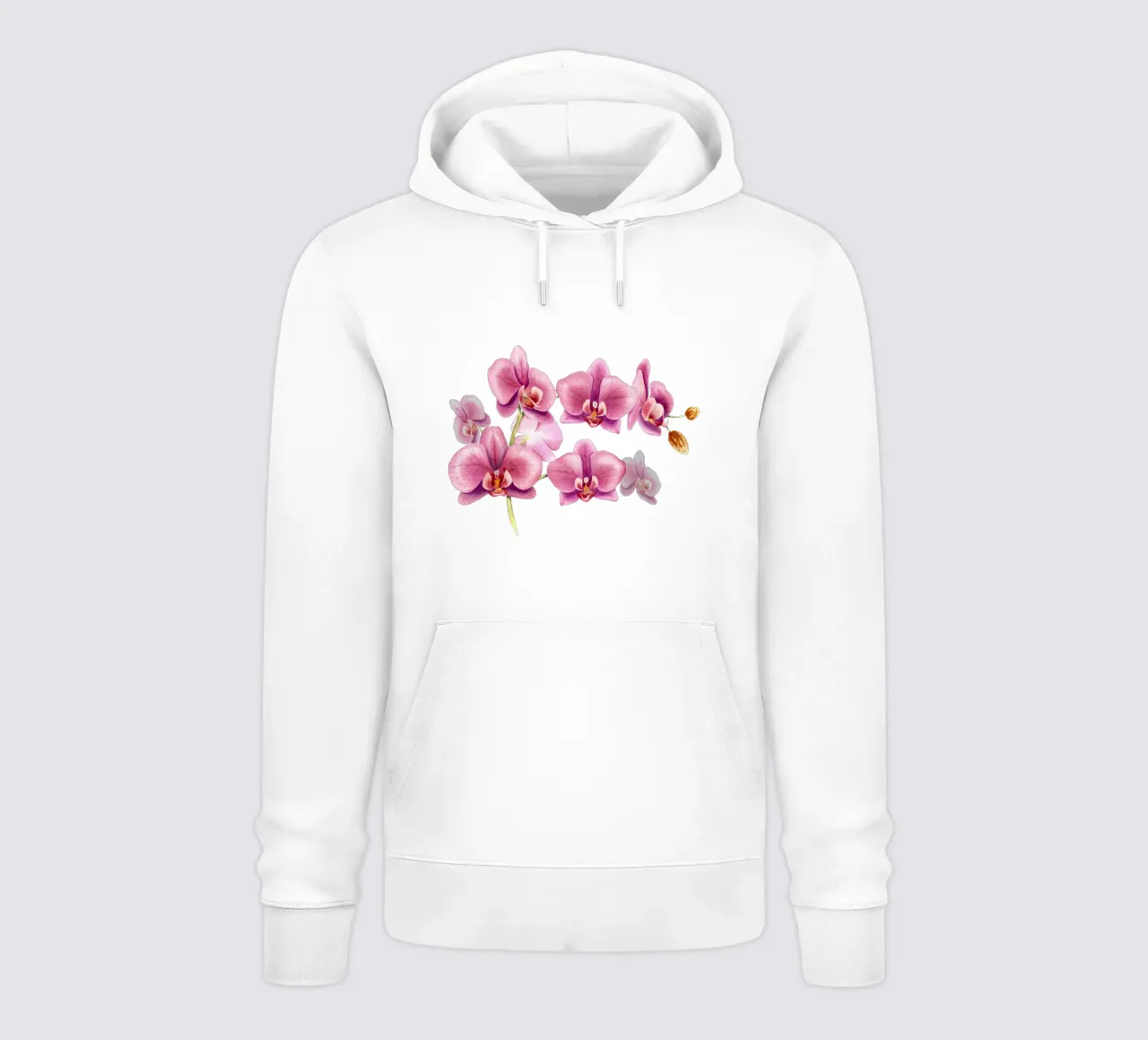 Orchideen felpa con cappuccio da youdesignme