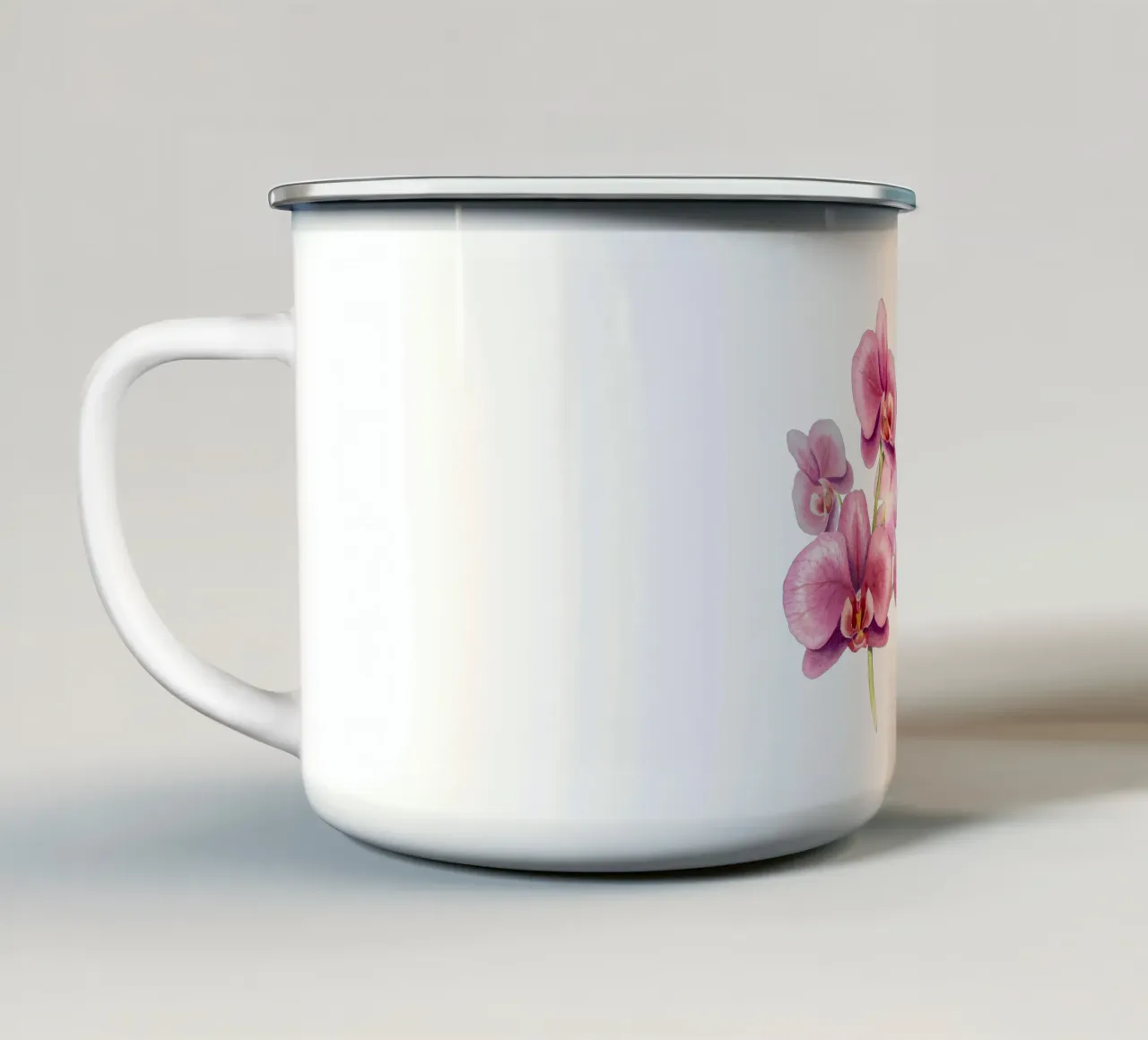 Orchideen tazza in smalto da youdesignme