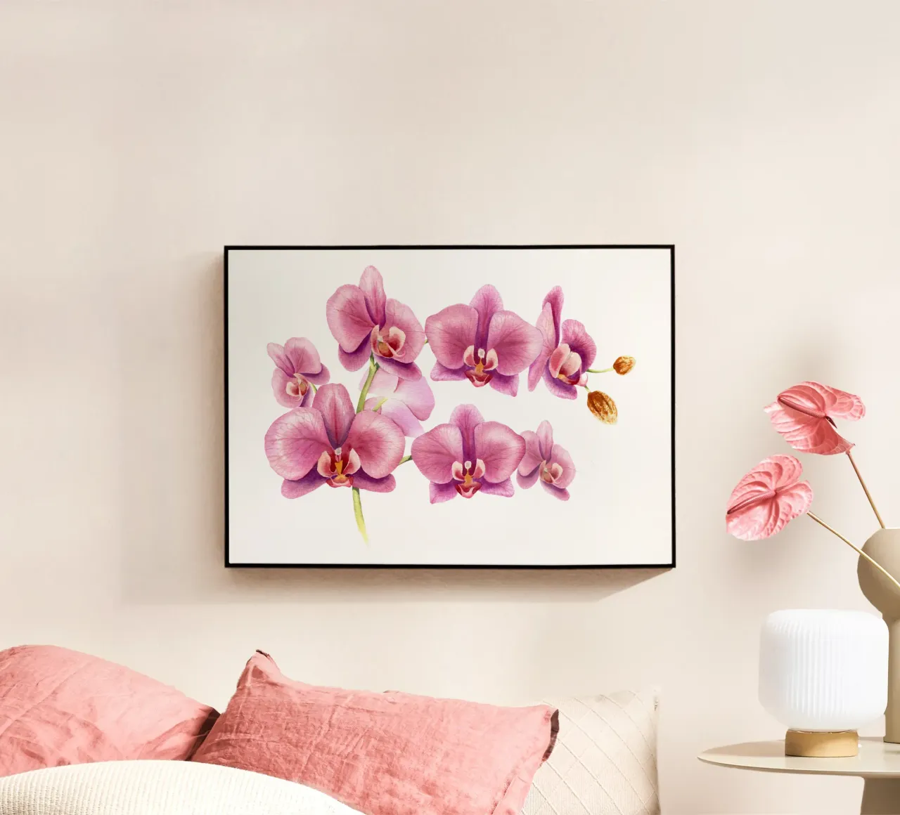 Orchideen plexiglass da youdesignme