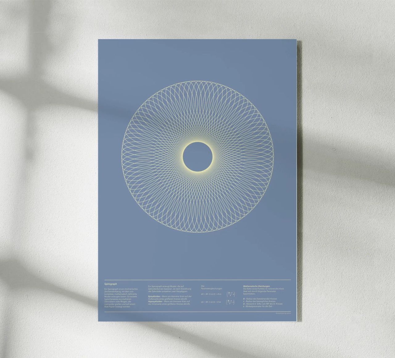 Spirograph Series – A06 plexiglass da zimmerkunst