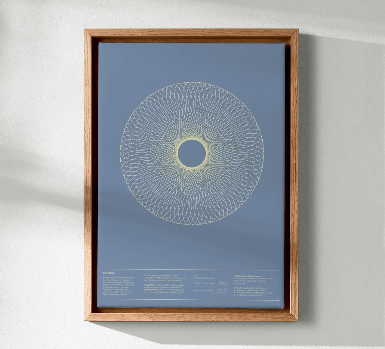 Spirograph Series – A06 canvas by zimmerkunst