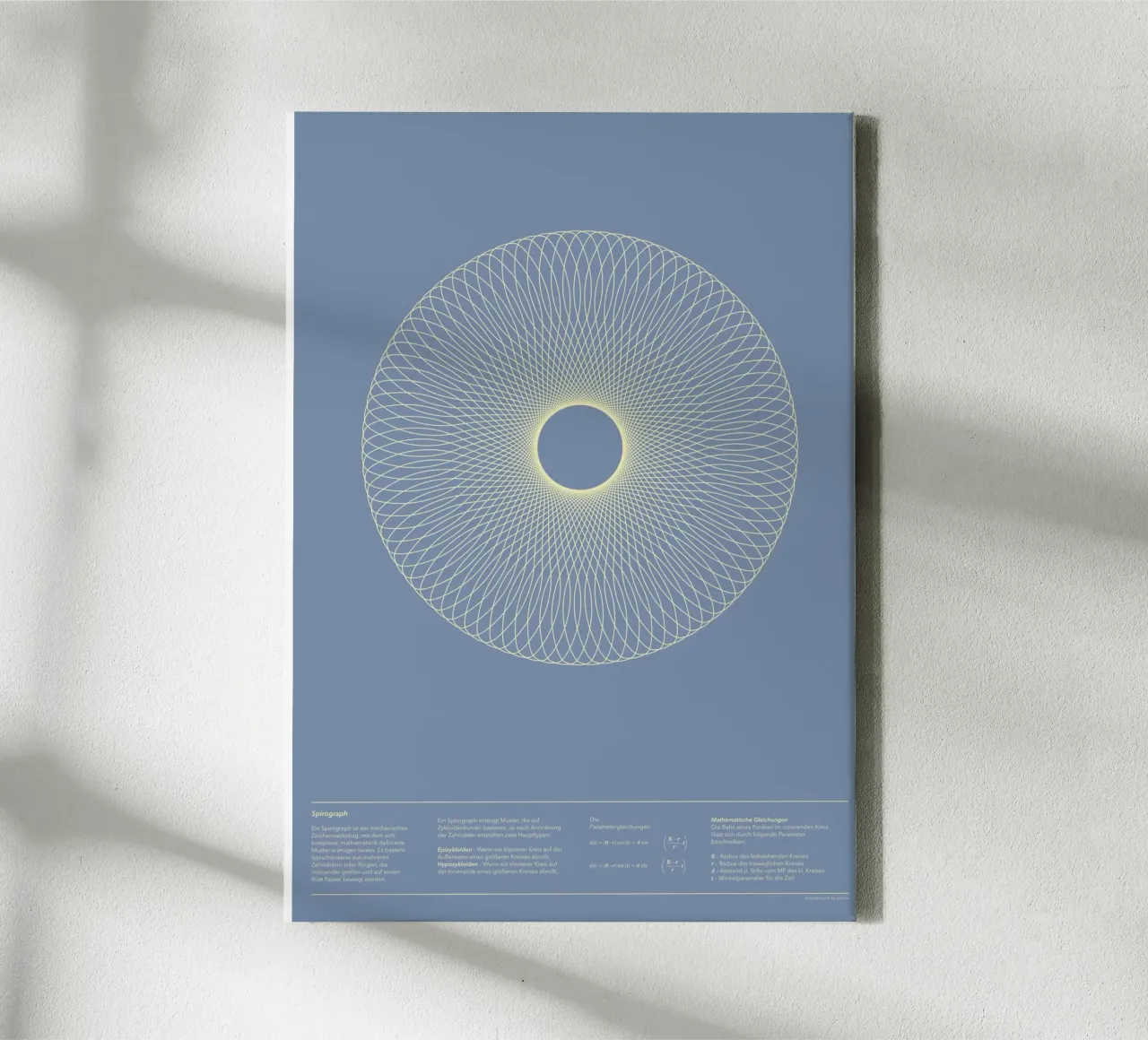 Spirograph Series – A06 tela da zimmerkunst