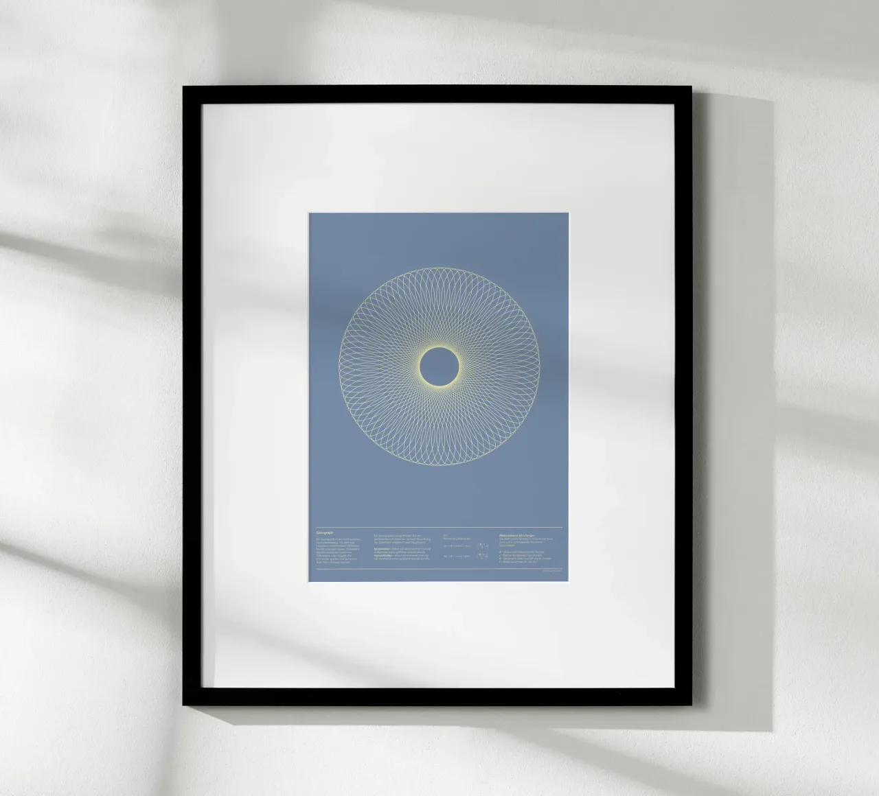 Spirograph Series – A06 Hahnemühle von zimmerkunst